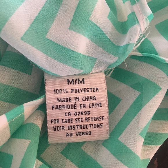 Kismet chevron 3/4 length blouse - Picture 5 of 5